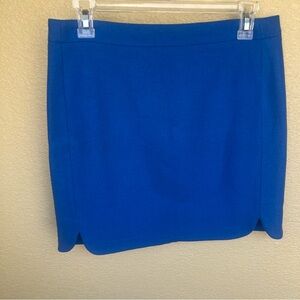 J. Crew Vibrant Blue Retro Wool Pencil Skirt - Sz 4